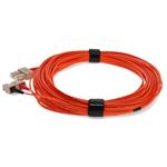 Picture of 15m SC to SC Orange OM1 Duplex OFNR (Riser-Rated) TAA MMF Fiber Patch Cable