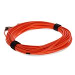 Picture of 15m SC to SC Orange OM1 Duplex OFNR (Riser-Rated) TAA MMF Fiber Patch Cable