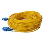 Picture of 15m SC to SC Yellow OS2 Duplex OFNR (Riser-Rated) SMF Fiber Patch Cable