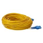 Picture of 15m SC to SC Yellow OS2 Duplex OFNR (Riser-Rated) SMF Fiber Patch Cable