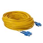 Picture of 15m SC to SC Yellow OS2 Duplex OFNR (Riser-Rated) SMF Fiber Patch Cable