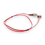 Picture of 1m SC to SC Red OM4 Duplex OFNR (Riser-Rated) Fiber Patch Cable
