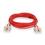 Picture of 1m SC to SC Red OM1 Duplex OFNR (Riser-Rated) MMF Fiber Patch Cable