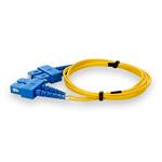 Picture of 1m SC to SC Yellow OS2 Duplex OFNR (Riser-Rated) Fiber Patch Cable