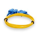 Picture of 1m SC to SC Yellow OS2 Duplex OFNR (Riser-Rated) Fiber Patch Cable