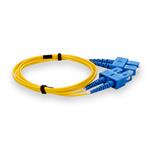 Picture of 1m SC to SC Yellow OS2 Duplex OFNR (Riser-Rated) Fiber Patch Cable