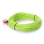 Picture of 20m SC to SC Lime Green OM5 Duplex OFNR (Riser-Rated) Fiber Patch Cable