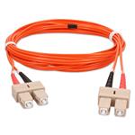 Picture of 2m SC to SC Orange OM2 Duplex OFNR (Riser-Rated) Fiber Patch Cable