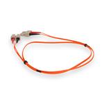 Picture of 2m SC to SC Orange OM4 Duplex OFNR (Riser-Rated) Fiber Patch Cable