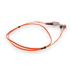 Picture of 2m SC to SC Orange OM4 Duplex OFNR (Riser-Rated) Fiber Patch Cable