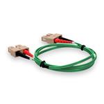 Picture of 2m SC to SC Green OM4 Duplex OFNP (Plenum-Rated) TAA Fiber Patch Cable