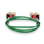 Picture of 2m SC to SC Green OM4 Duplex OFNP (Plenum-Rated) TAA Fiber Patch Cable