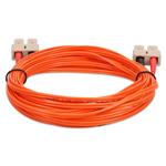 Picture of 2m SC to SC Orange OM1 Duplex OFNR (Riser-Rated) MMF Fiber Patch Cable