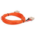 Picture of 2m SC to SC Orange OM1 Duplex OFNR (Riser-Rated) MMF Fiber Patch Cable