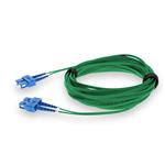 Picture of 2m SC to SC Green OS2 Duplex OFNR (Riser-Rated) TAA SMF Fiber Patch Cable