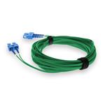 Picture of 2m SC to SC Green OS2 Duplex OFNR (Riser-Rated) TAA SMF Fiber Patch Cable