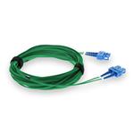 Picture of 2m SC to SC Green OS2 Duplex OFNR (Riser-Rated) TAA SMF Fiber Patch Cable
