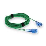 Picture of 2m SC to SC Green OS2 Duplex OFNR (Riser-Rated) TAA SMF Fiber Patch Cable