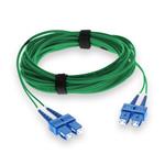 Picture of 2m SC to SC Green OS2 Duplex OFNR (Riser-Rated) TAA SMF Fiber Patch Cable