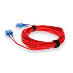 Picture of 2m SC to SC Red OS2 Duplex OFNR (Riser-Rated) TAA SMF Fiber Patch Cable