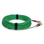 Picture of 30m SC to SC Green OM4 Duplex OFNR (Riser-Rated) Fiber Patch Cable