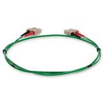 Picture of 5m SC to SC Green OM1 Duplex OFNR (Riser-Rated) MMF Fiber Patch Cable
