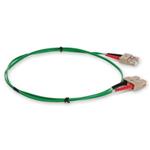 Picture of 5m SC to SC Green OM1 Duplex OFNR (Riser-Rated) MMF Fiber Patch Cable