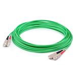 Picture of 70m SC to SC Green OM1 Duplex OFNR (Riser-Rated) MMF Fiber Patch Cable