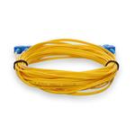 Picture of 1.5m SC to SC Yellow OS2 Duplex Microboot, Snagless OFNR (Riser-Rated) SMF Fiber Patch Cable
