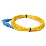 Picture of 3m SC to SC Yellow OS2 Simplex Microboot, Snagless OFNR (Riser-Rated) SMF Fiber Patch Cable