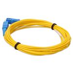 Picture of 3m SC to SC Yellow OS2 Simplex Microboot, Snagless OFNR (Riser-Rated) SMF Fiber Patch Cable