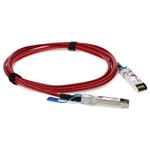 Picture of Cisco SFP-H10GB-CU3M to Intel XDACBL3M Compatible TAA Compliant 10GBase-CU SFP+ to SFP+ Direct Attach Cable (Passive Twinax, Red, 3m)