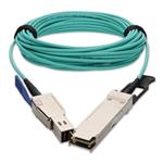 Picture of 10m SFF-8644 HD Male to QSFP+ Male Active Optical Storage Cable