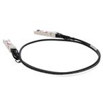 Picture of HP® J9281D to Arista Networks® CAB-SFP-SFP-1M Compatible 10GBase-CU SFP+ to SFP+ Direct Attach Cable (Passive Twinax, 1m)