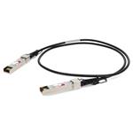 Picture of HP® J9281B to Fortinet® SP-CABLE-FS-SFP+1 Compatible 10GBase-CU SFP+ to SFP+ Direct Attach Cable (Passive Twinax, 1m)