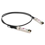 Picture of HP® J9281B to Fortinet® SP-CABLE-FS-SFP+1 Compatible 10GBase-CU SFP+ to SFP+ Direct Attach Cable (Passive Twinax, 1m)