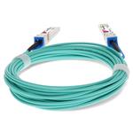 Picture of HP® J9150A to HP® 455883-B21 Compatible TAA Compliant 10GBase-AOC SFP+ to SFP+ Direct Attach Cable (850nm, MMF, 15m)