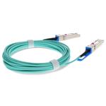 Picture of HP® J9150A to HP® 455883-B21 Compatible TAA Compliant 10GBase-AOC SFP+ to SFP+ Direct Attach Cable (850nm, MMF, 15m)