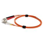 Picture of 10m ST to LC (Female) Orange OM1 Duplex OFNP (Plenum-Rated) MMF Fiber Patch Cable