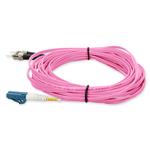 Picture of 10m ST to LC Pink OS2 Duplex OFNR (Riser-Rated) TAA SMF Fiber Patch Cable