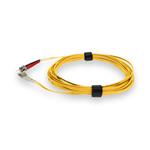 Picture of 1m ST to LC Yellow OM4 Duplex OFNR (Riser-Rated) TAA Fiber Patch Cable