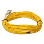 Picture of 1m ST to LC Yellow OM1 Duplex OFNR (Riser-Rated) TAA MMF Fiber Patch Cable