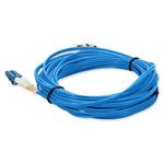 Picture of 1m ST to LC Blue OS2 Duplex OFNR (Riser-Rated) SMF Fiber Patch Cable