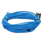 Picture of 1m ST to LC Blue OS2 Duplex OFNR (Riser-Rated) SMF Fiber Patch Cable