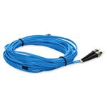Picture of 1m ST to LC Blue OS2 Duplex OFNR (Riser-Rated) SMF Fiber Patch Cable