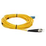 Picture of 1m ST to LC Yellow OS2 Duplex OFNR (Riser-Rated) SMF Fiber Patch Cable