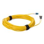 Picture of 25m ST to LC Yellow OS2 Duplex OFNR (Riser-Rated) TAA SMF Fiber Patch Cable