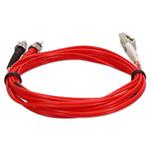 Picture of 3m ST to LC Red OM2 Duplex OFNR (Riser-Rated) Fiber Patch Cable