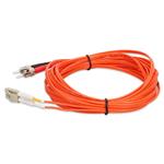 Picture of 4m ST to LC Orange OM1 Duplex OFNR (Riser-Rated) MMF Fiber Patch Cable