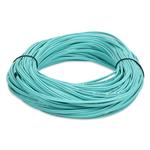 Picture of 20m ST to SC Aqua OM4 Duplex OFNR (Riser-Rated) Fiber Patch Cable